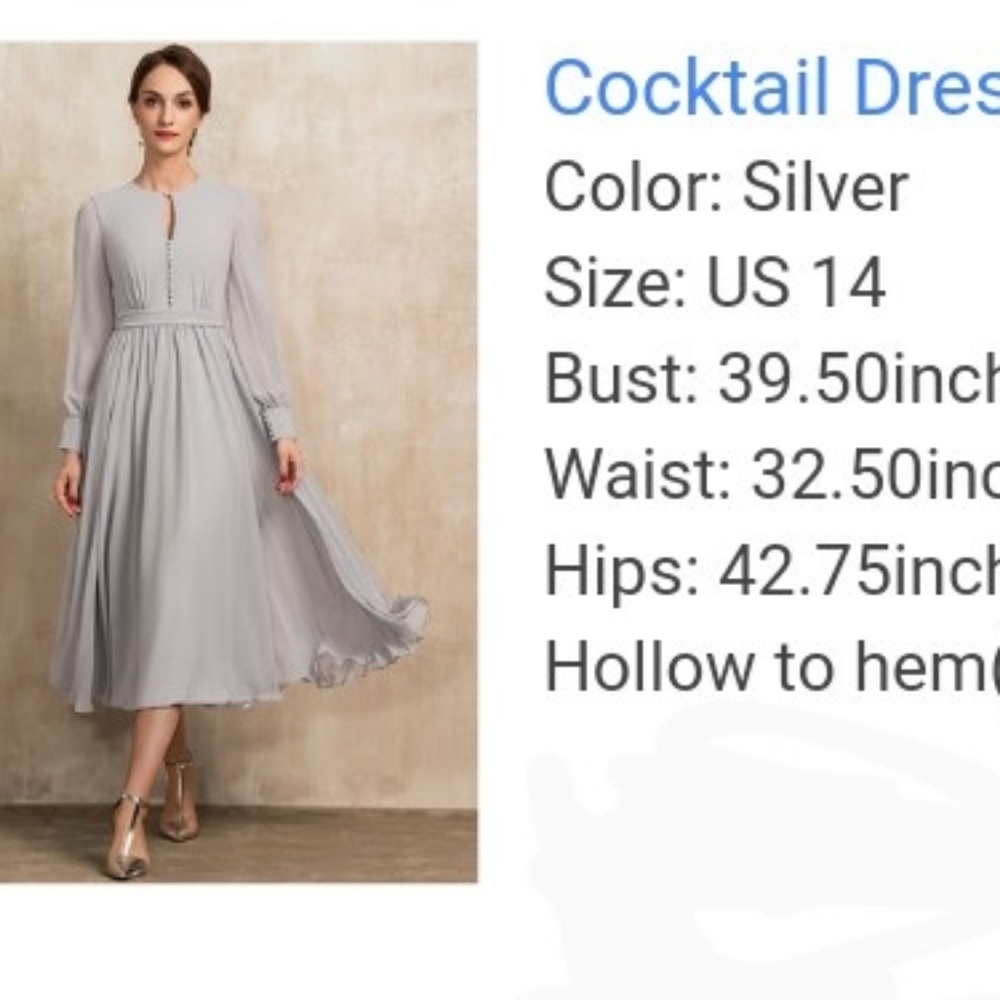 JJ's House Gray dress